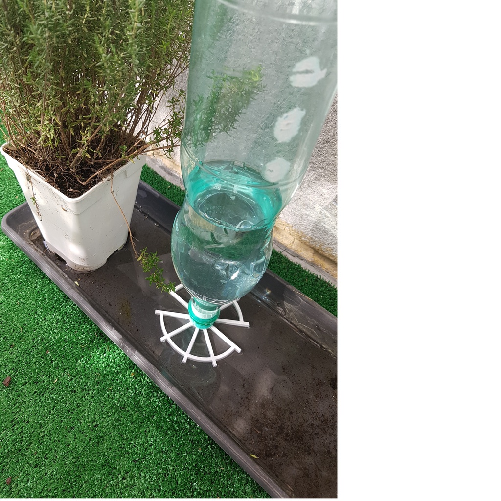 Bottle irrigator for plant watering