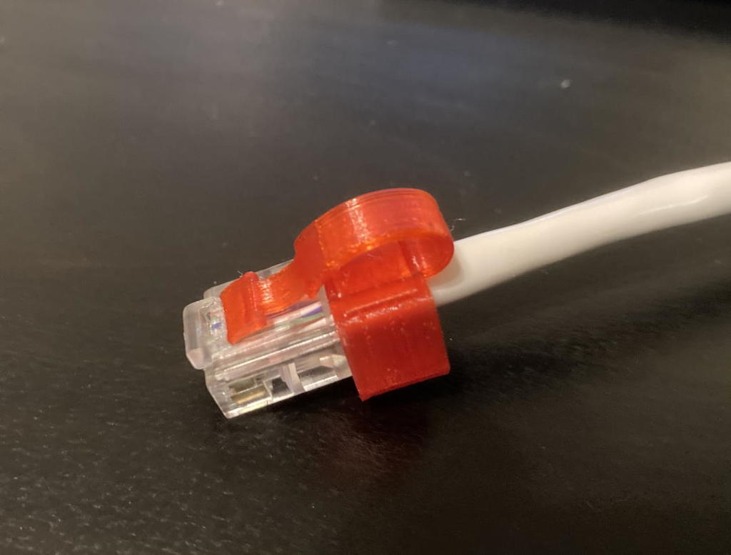 RJ45 replacement in two parts [stronger] 3D model