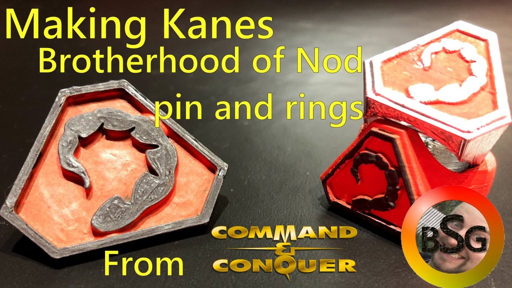 Kanes (Brotherhood of Nod) Pin from Command and Conquer