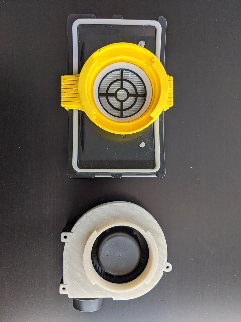 PAPR Filter to Fan Quick Connect 