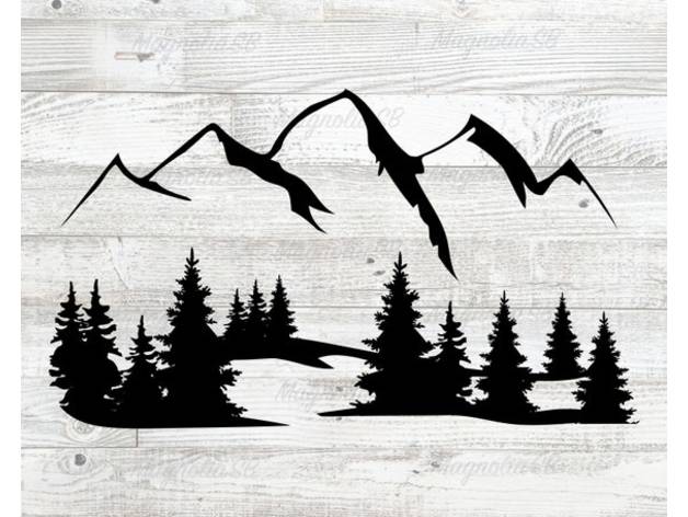 Mountain wall art Bundle