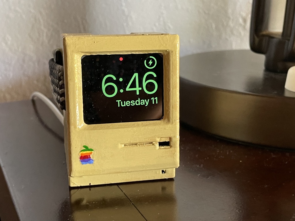 Classic Mac Apple Watch Charger Housing:  Ultra