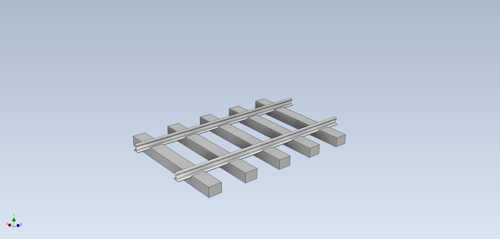1:20.3 Scale, Code 215 G Scale Track Components