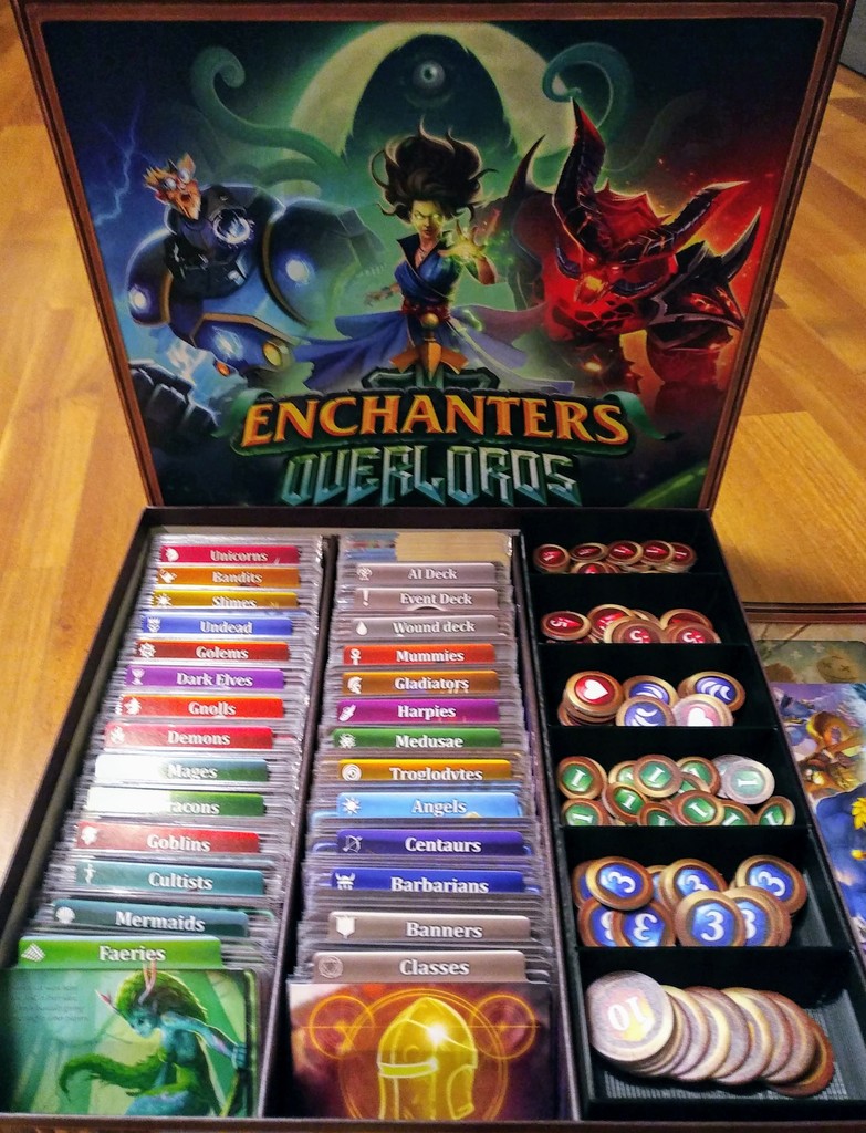 Enchanters: Overlords organizer
