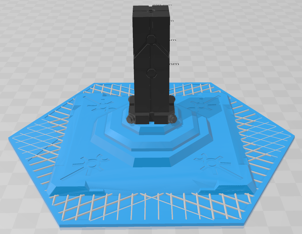 Necron Power Node obelisk scatter terrain - WH40k