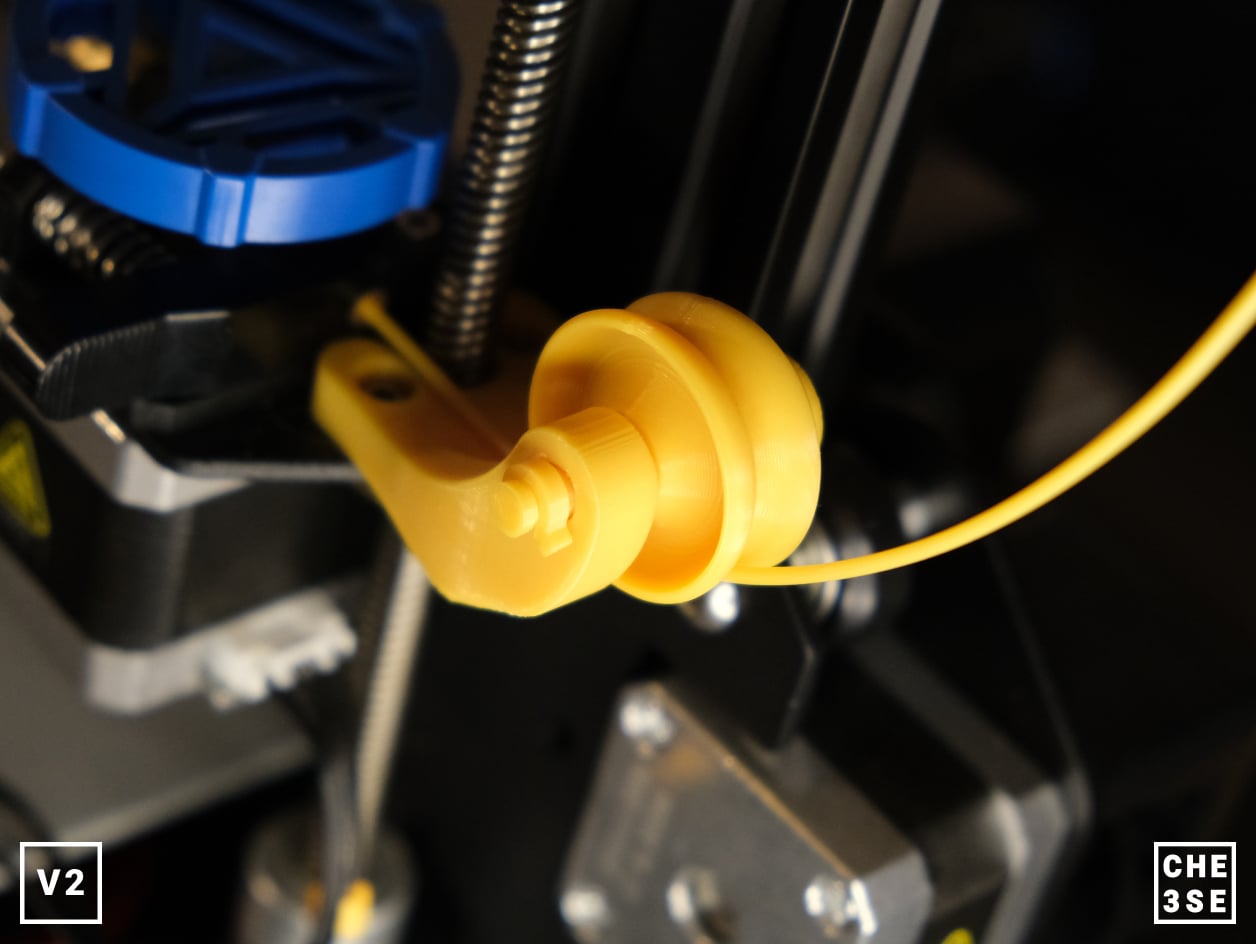 Filament Guide for Ender 3 v2 / Pro / NEO / CR-X Pro (NO EXTRA NEEDED)