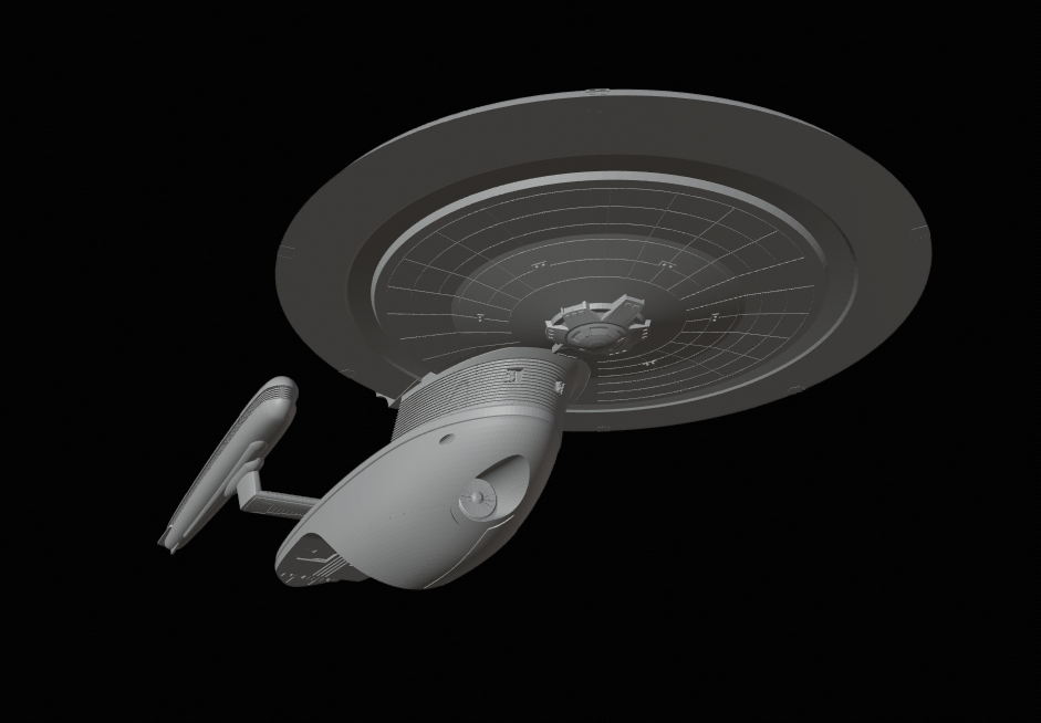 Excelsior Class: Star Trek starship parts kit expansion #10