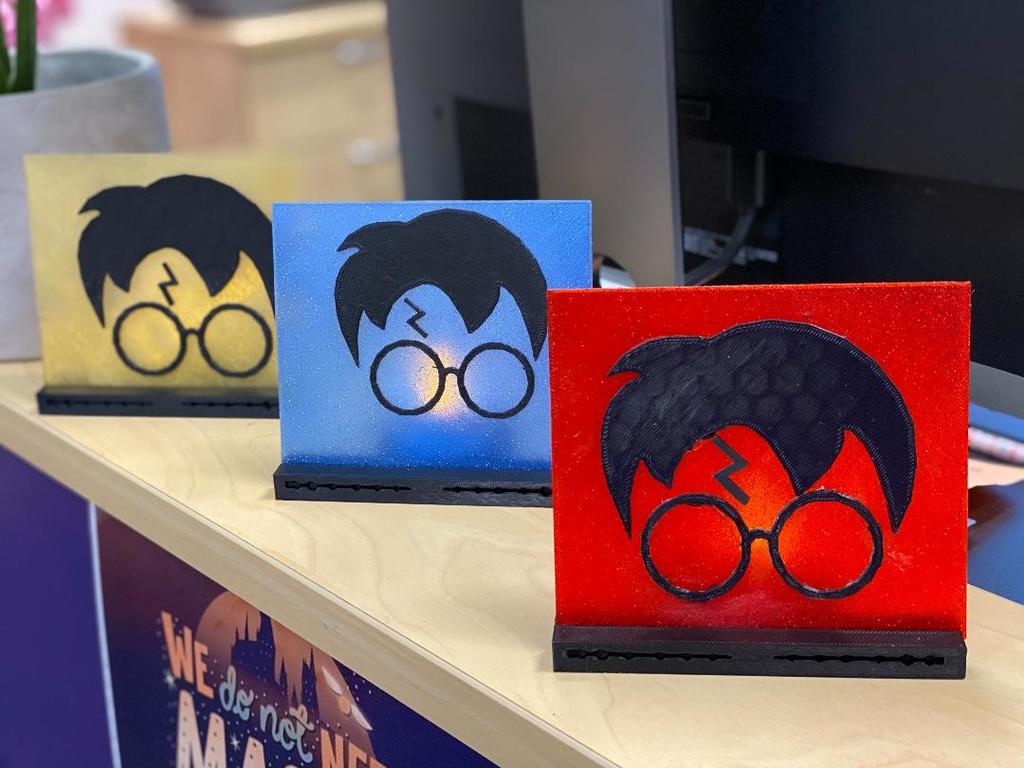 Harry Potter Tealight Candle Silhoutte