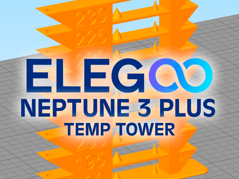 Elegoo Neptune 3 Plus Temp Tower