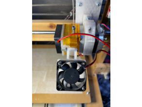Cooling Fan Duct Support for MK8 Extruder