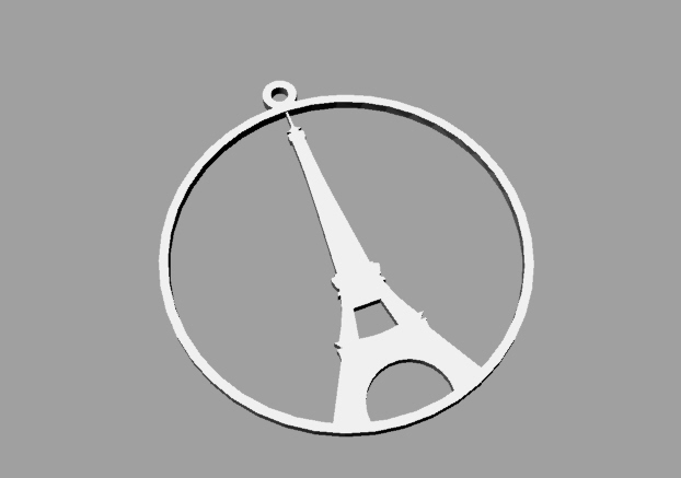 Ciondolo Torre Eiffel