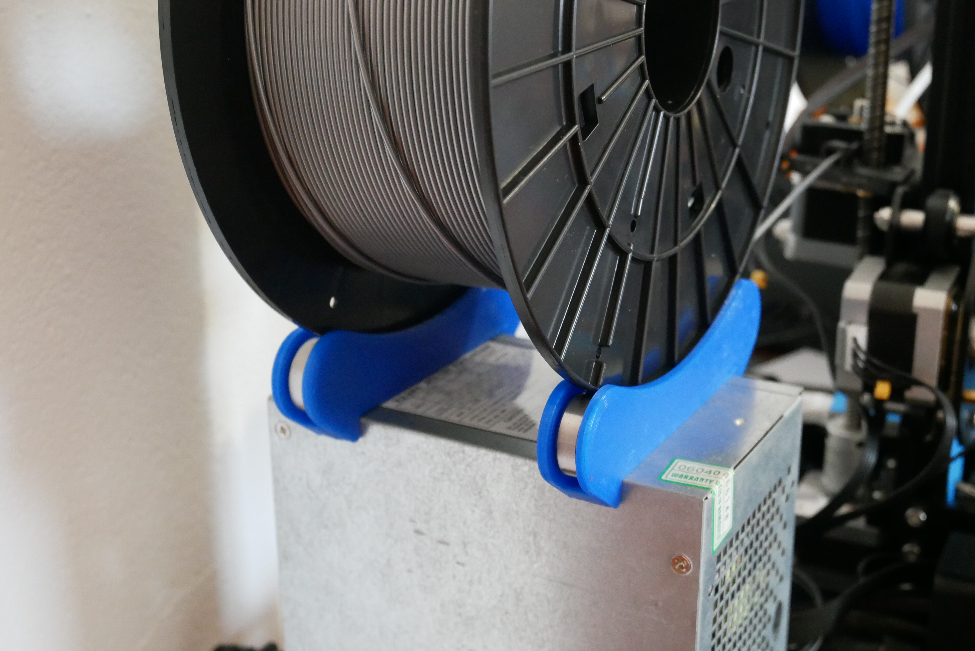 TUSH spool holder for ATX power supply