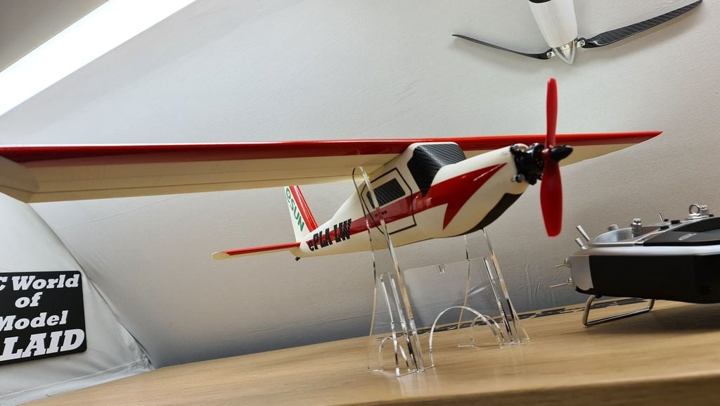 3D printable Rc Model Airplane- Foam PLA