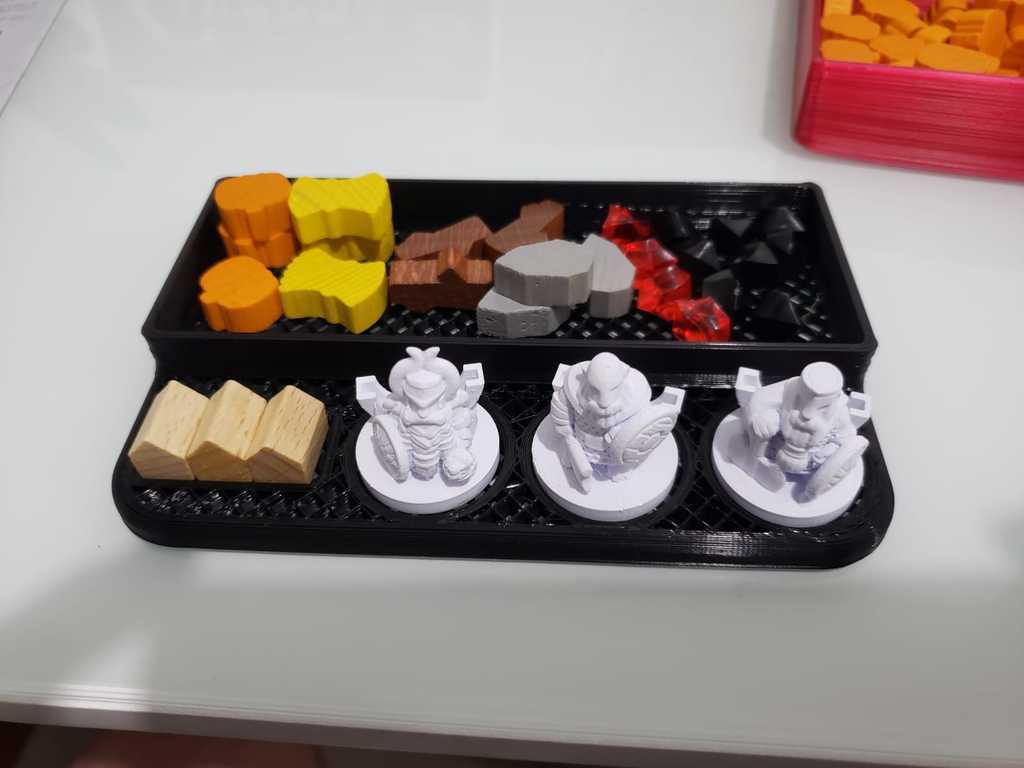 Tray For Caverna + Dwarves Miniatures