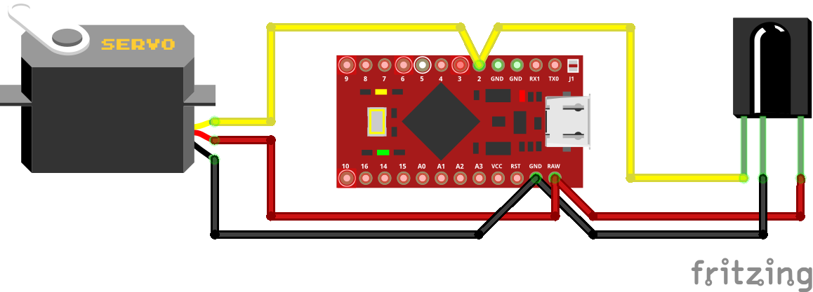 IR Light Switch WITH SOURCE CODE!!