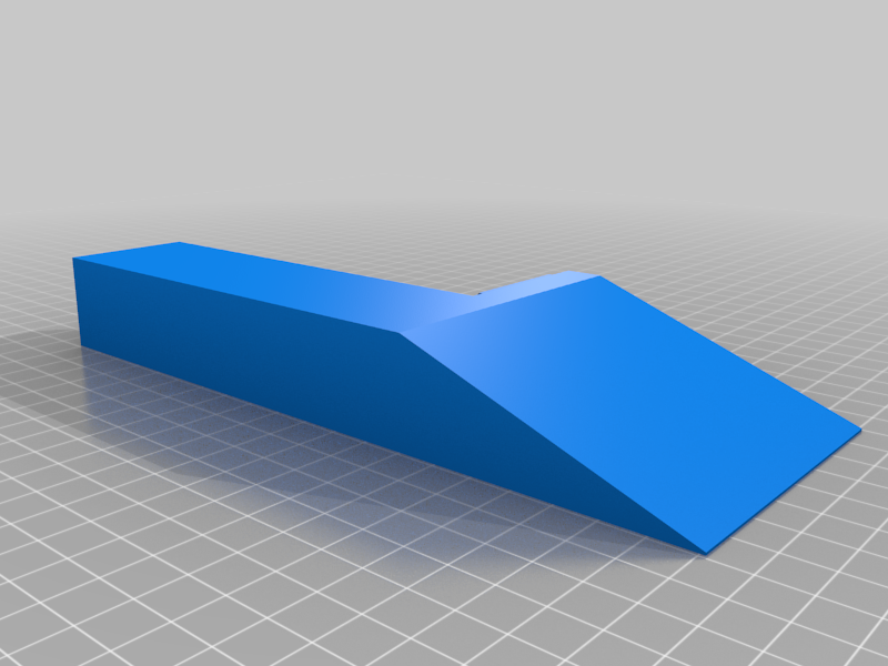HO scale loading ramp for Marklin/Trix C track
