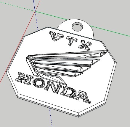 Honda VTX Keychain