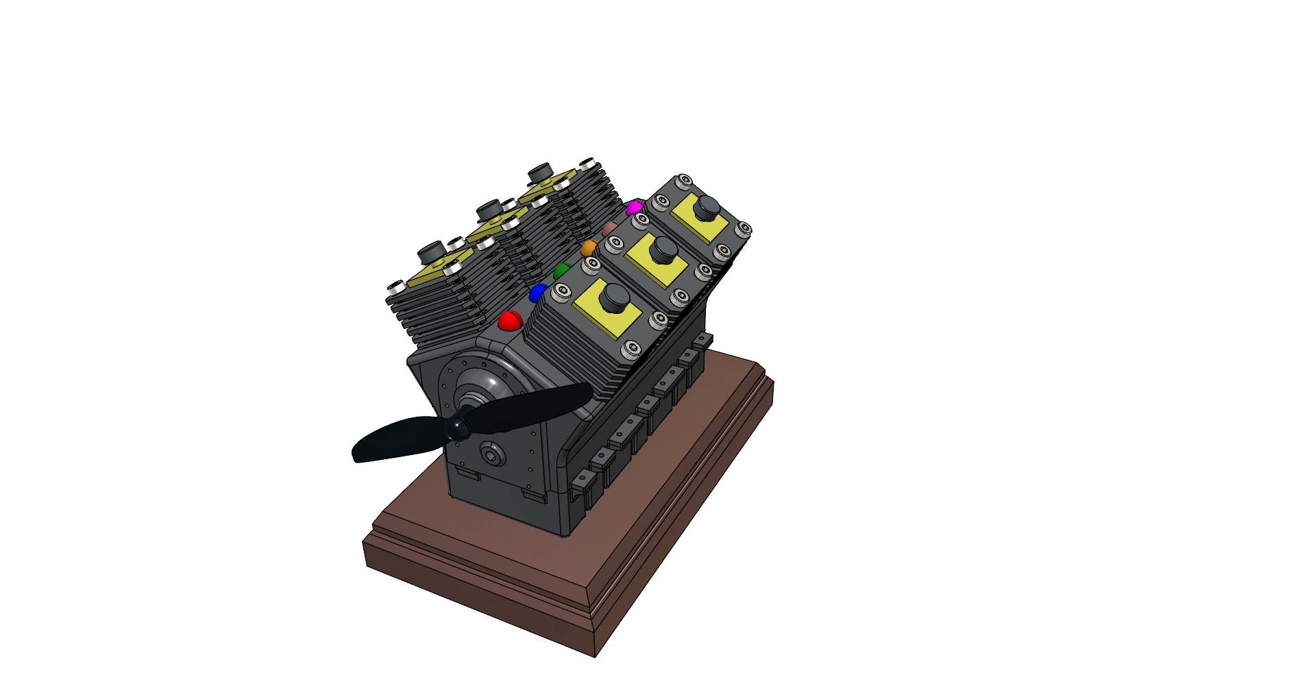 Desktop Engine Toy