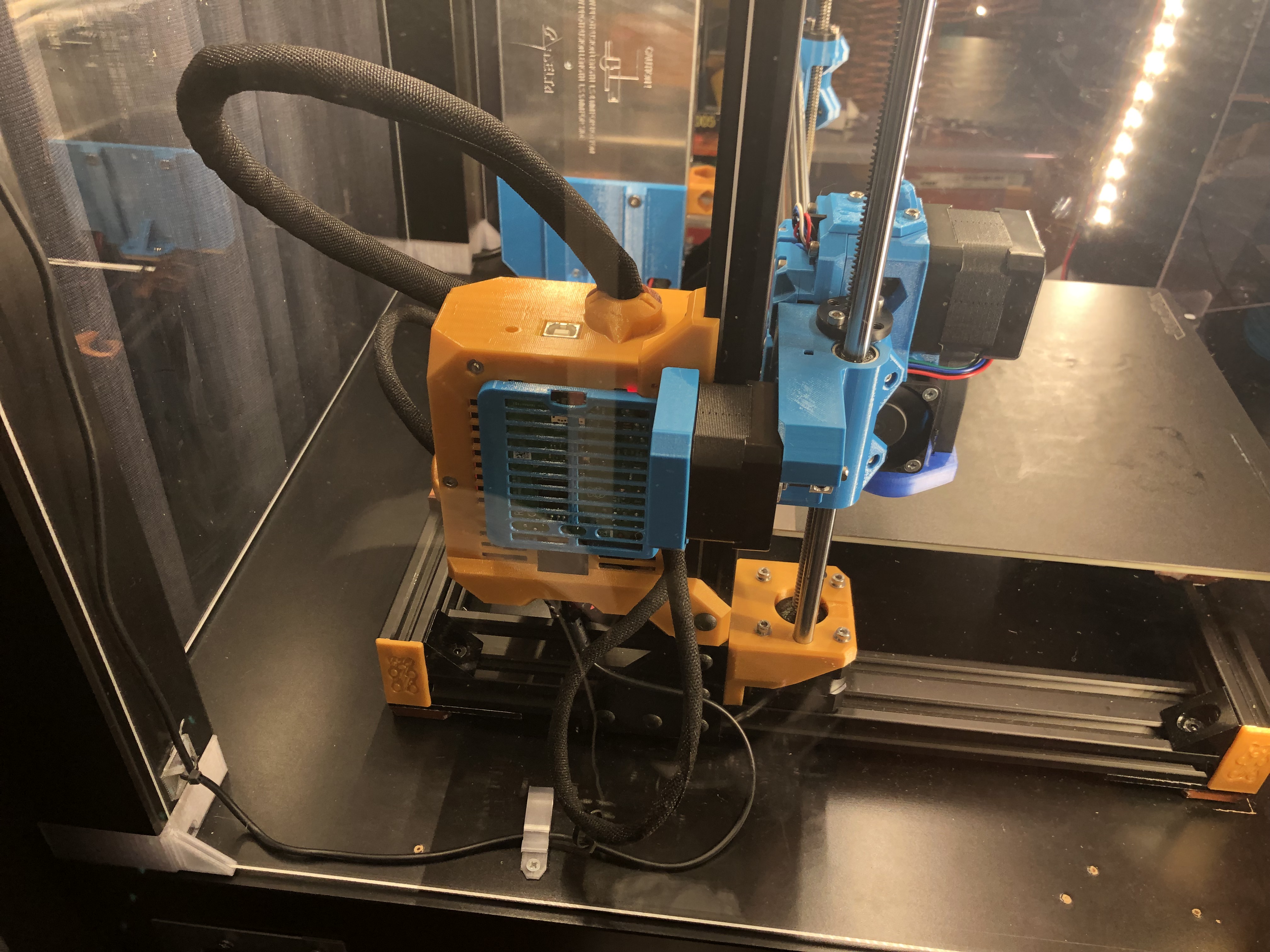 Original Prusa i3 MK3 Einsy + Raspberry Pi A+ mod