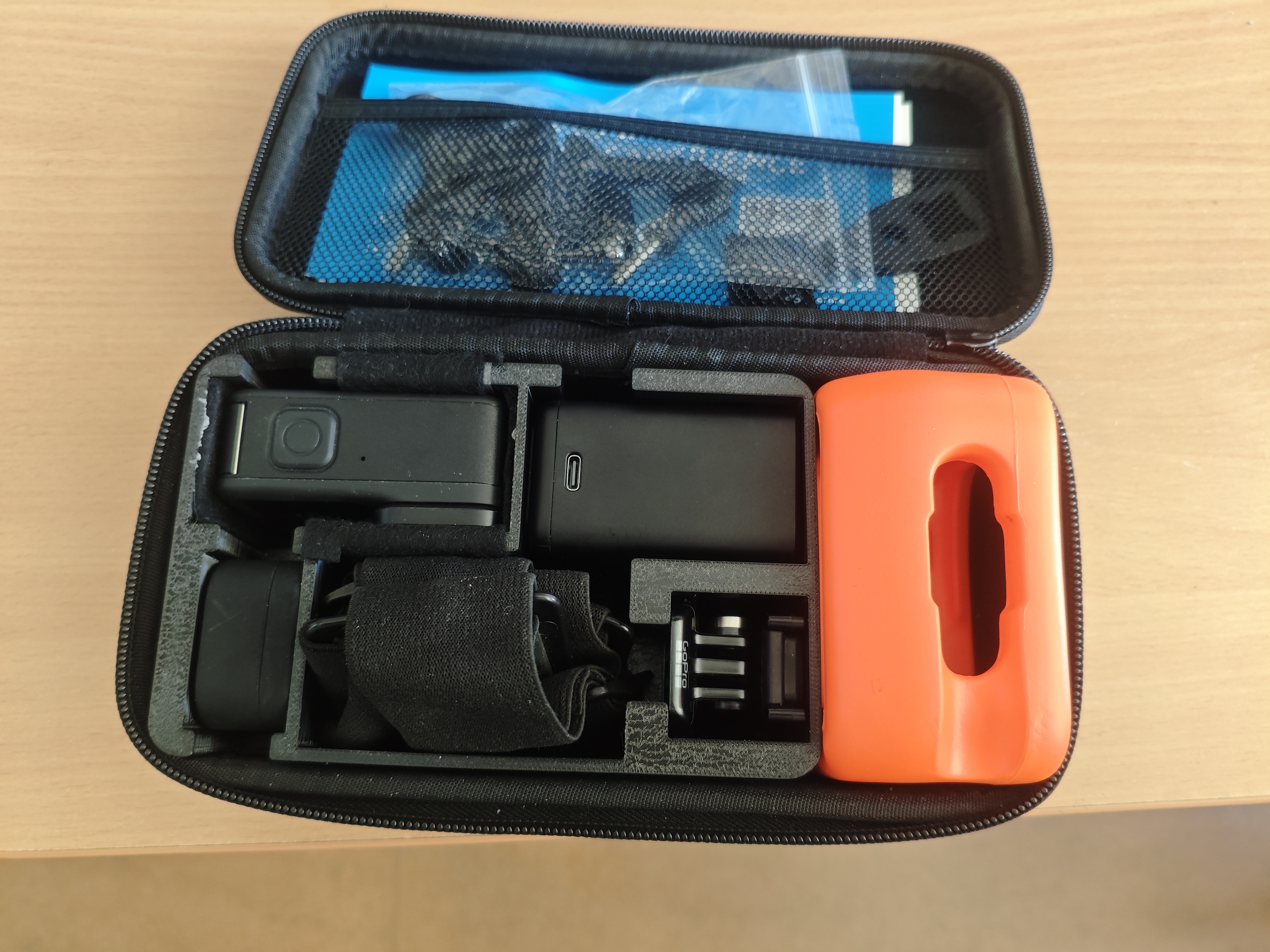 GoPro case insert