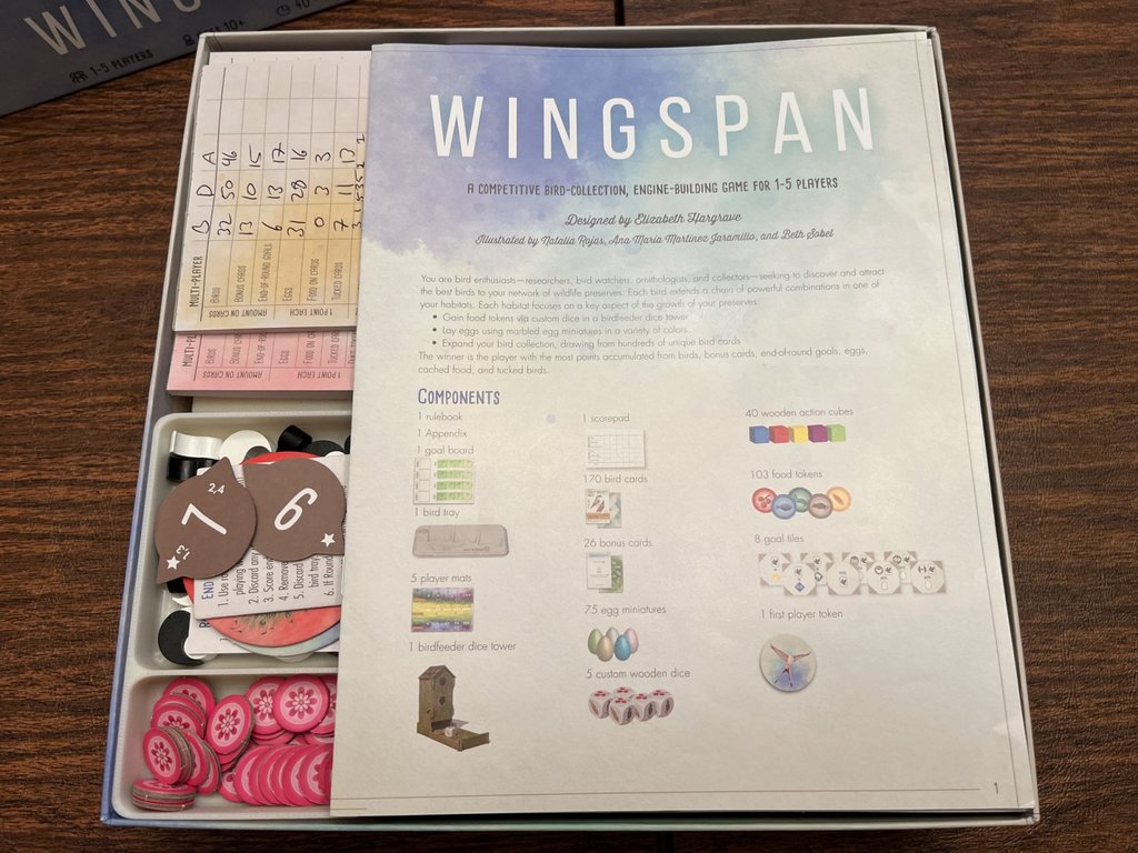 Wingspan Insert All Expansions
