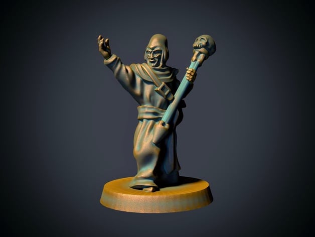 Image of Necromancer 28mm (no supports needed)