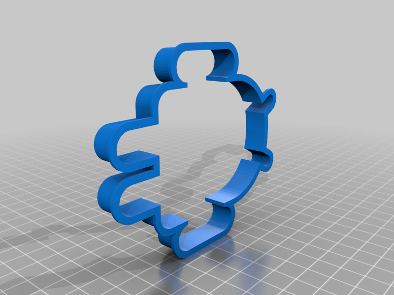 Android logo (Bugdroid) cookie cutter