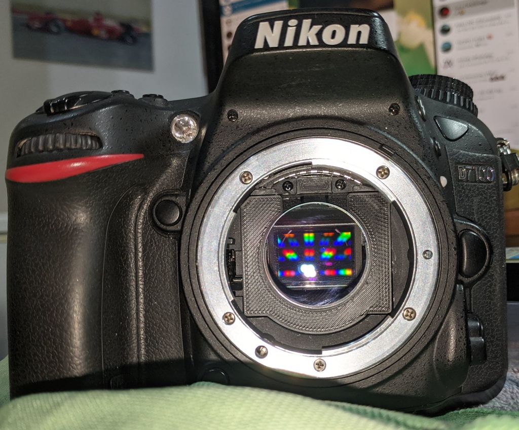 Nikon clip filter holder (1.25'' round filter)
