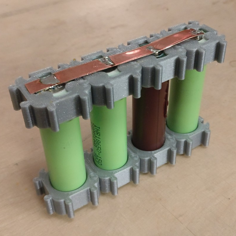 Modular 18650 Battery Holder