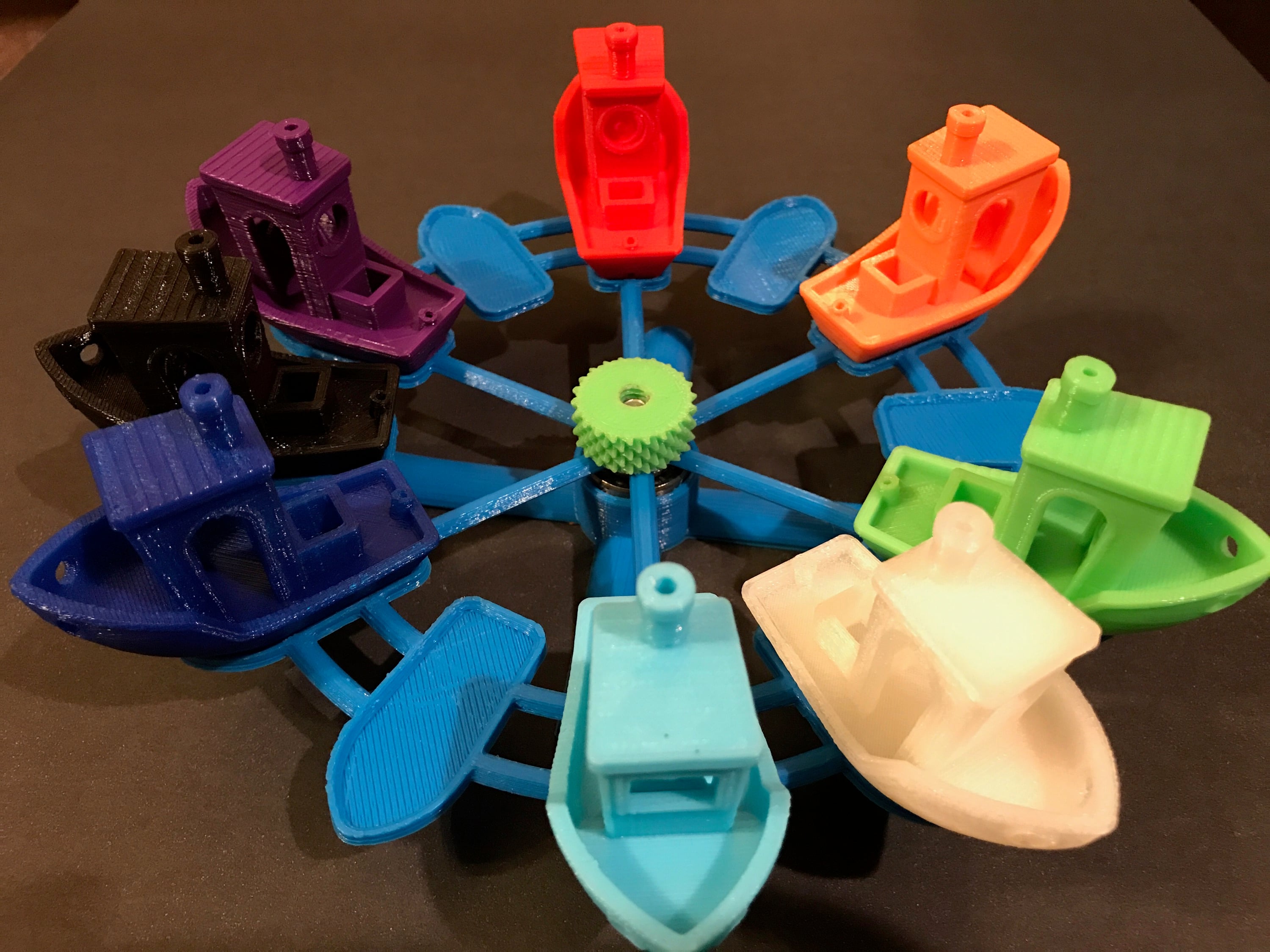 3D Benchy Carousel (stackable)