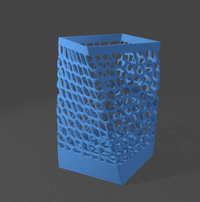 Voronoi pen holder