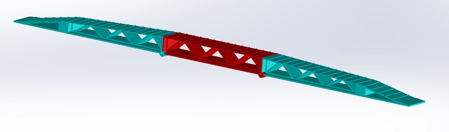 Middle bridge section