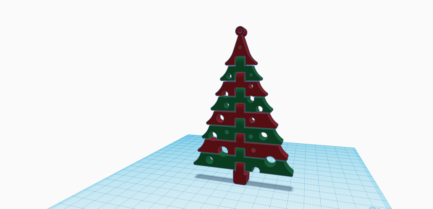 X-Mas Tree (Dual-Extrusion)