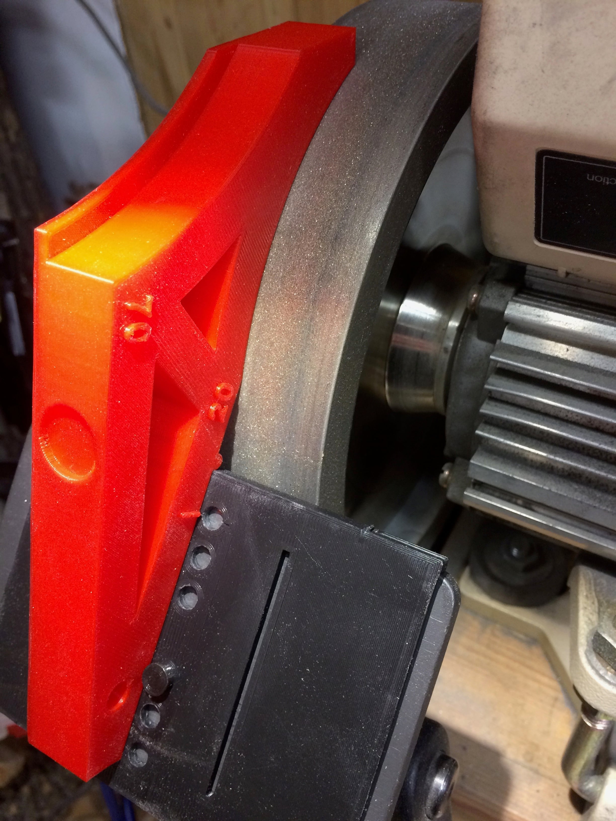 Woodturning : The angle templates for 200 mm/8 inch/150 mm CBN grinding wheel