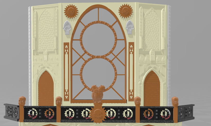 Cathedral Large Bay Window and Upper floor - WH40k