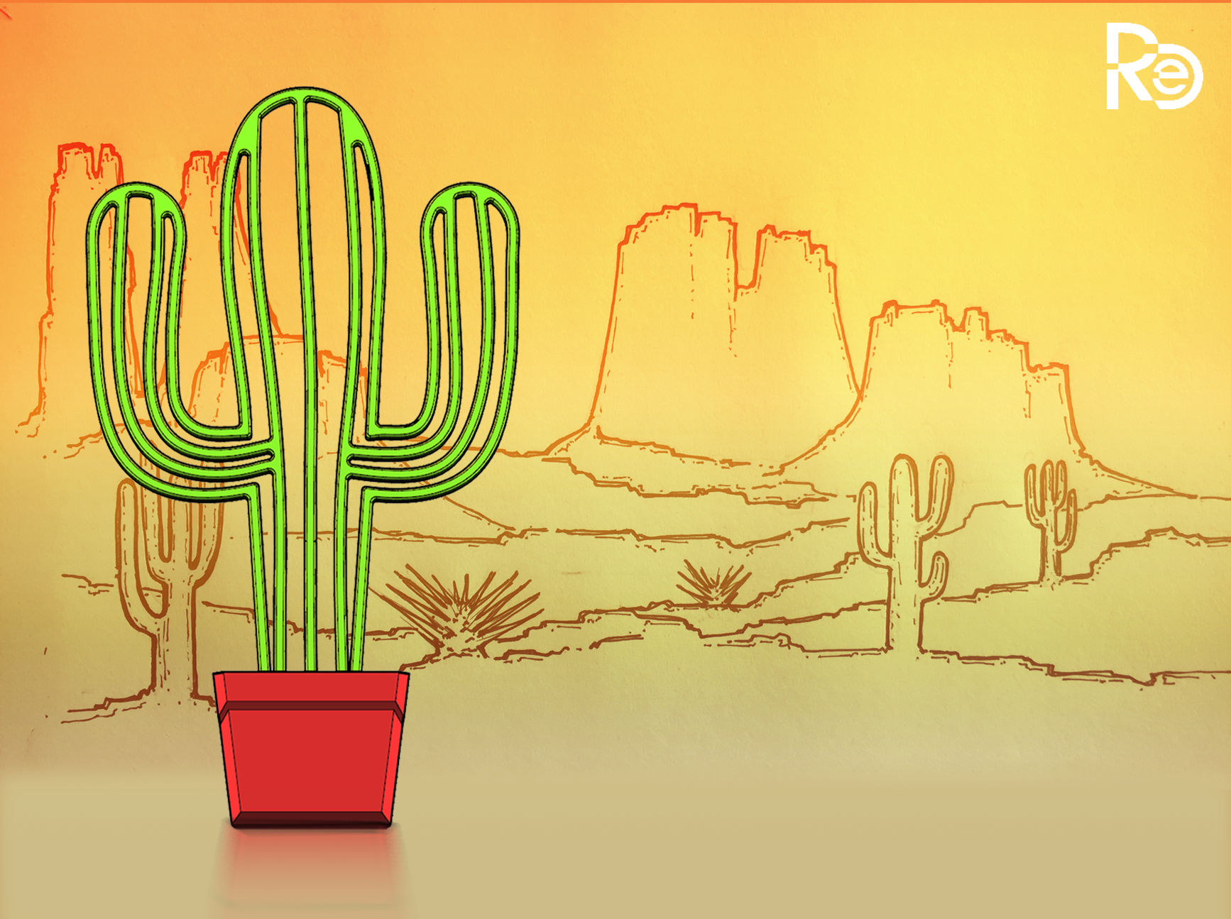 CACTUS DOOR STOPPER