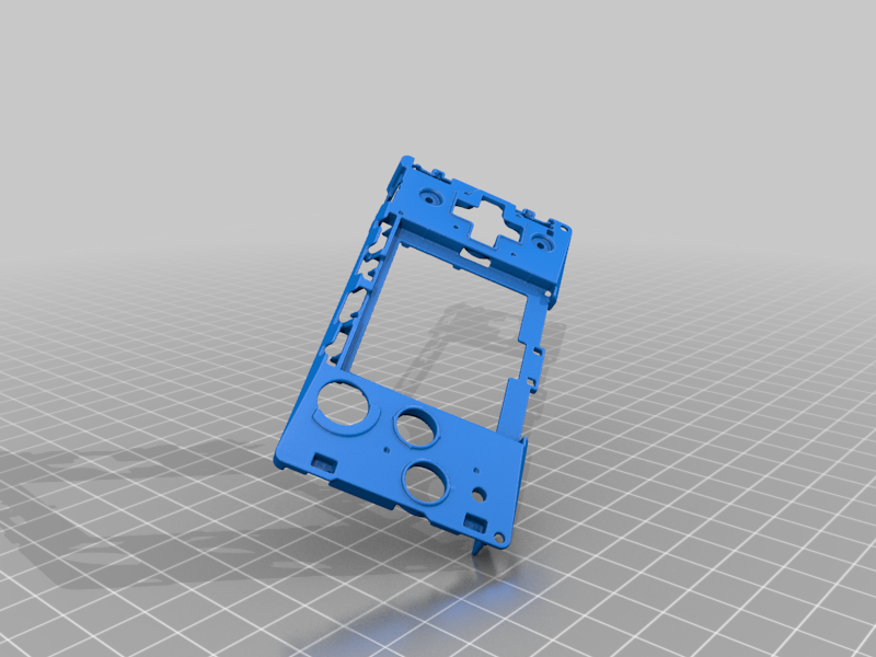 Game Boy Micro - Front Frame 3D Scan