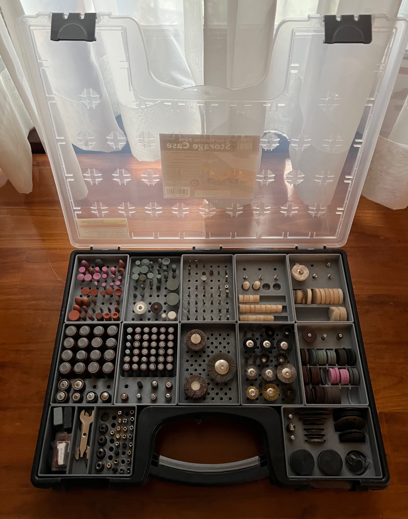 Dremel Organizer Trays for Harbor Freight Storage Case