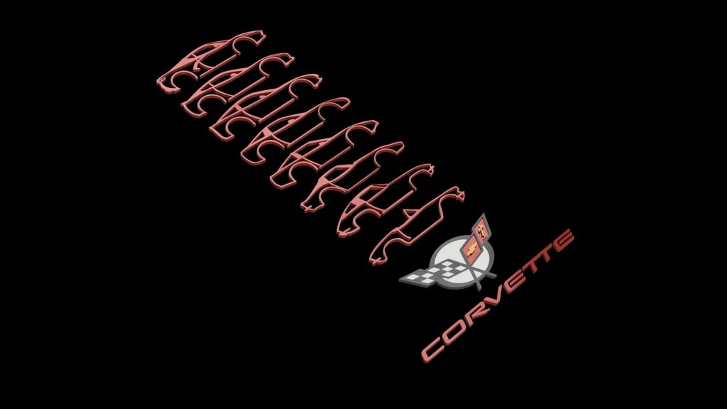 Corvette Silhouettes