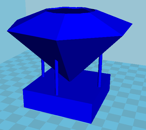 Diamond Vase