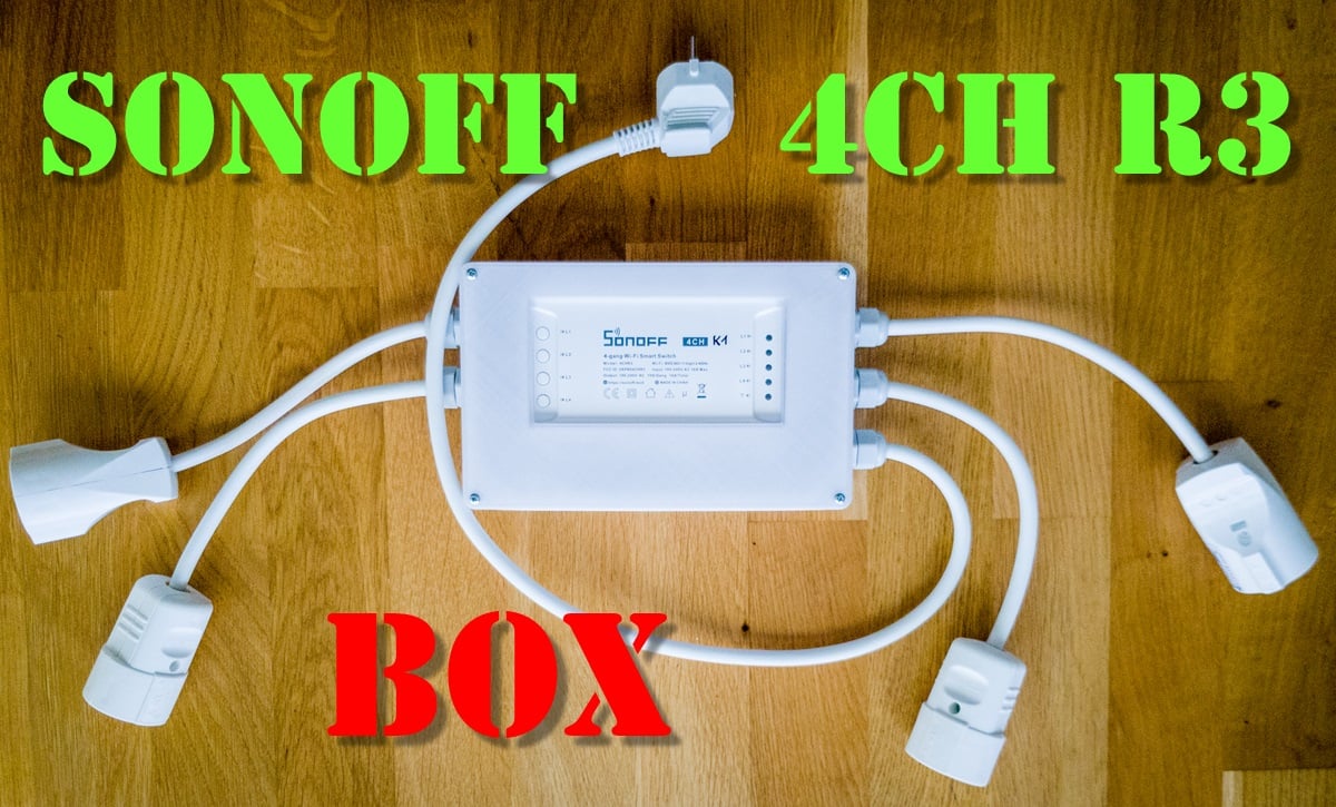 Sonoff 4CH R3 box