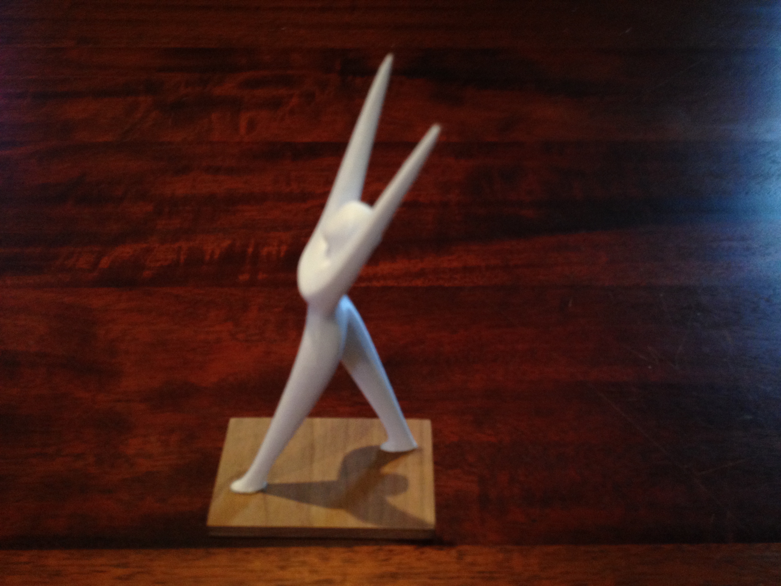Abstract Yoga Figure