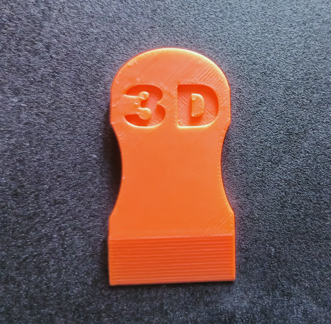 Small 3d print scraper, fast-to-print