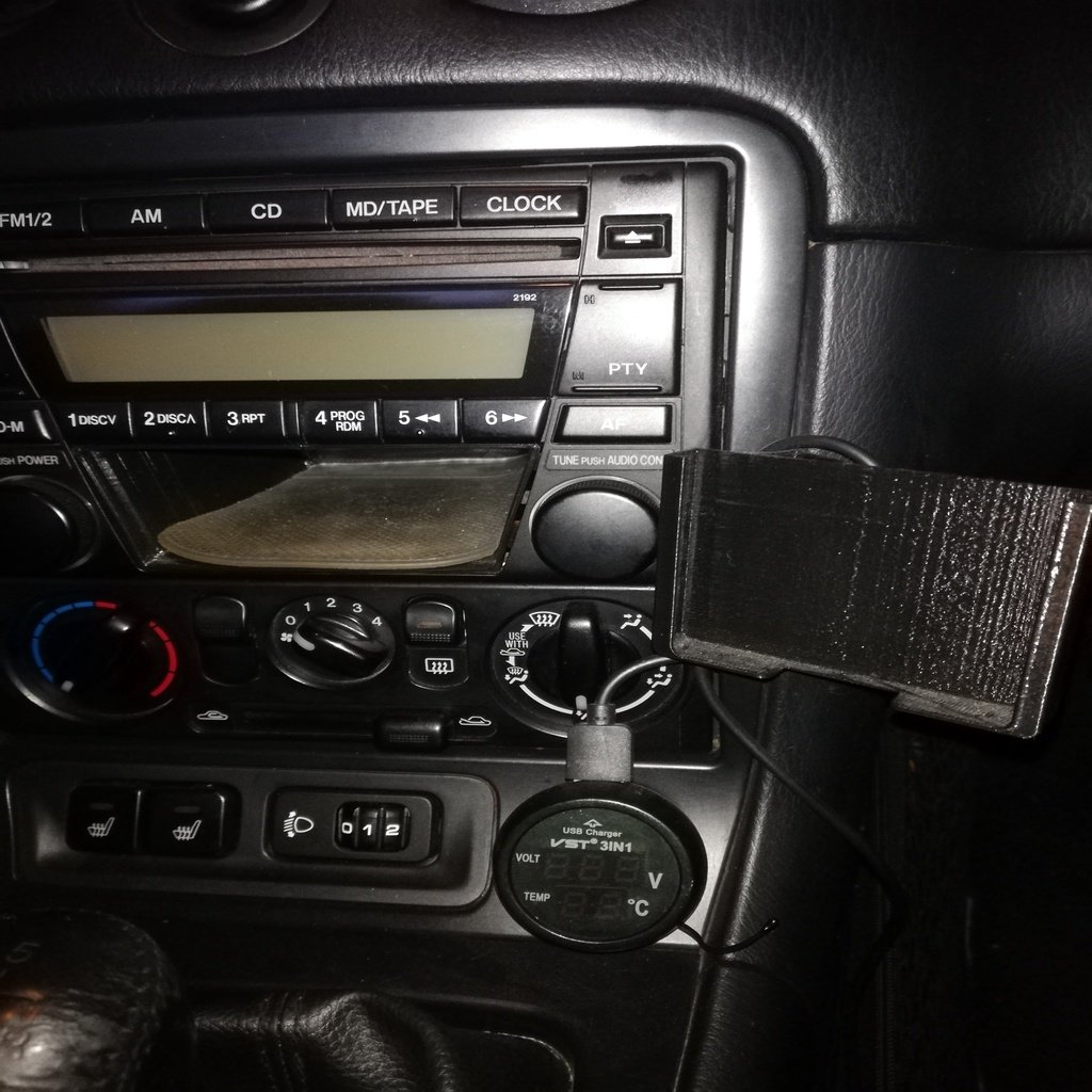 Phone Holder For MX5 NB NBFL, centre console