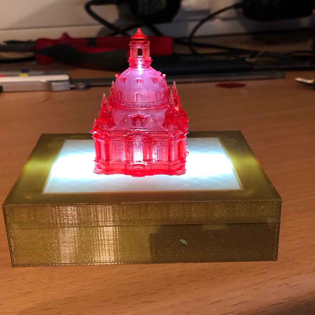 Light Box for presenting small prints