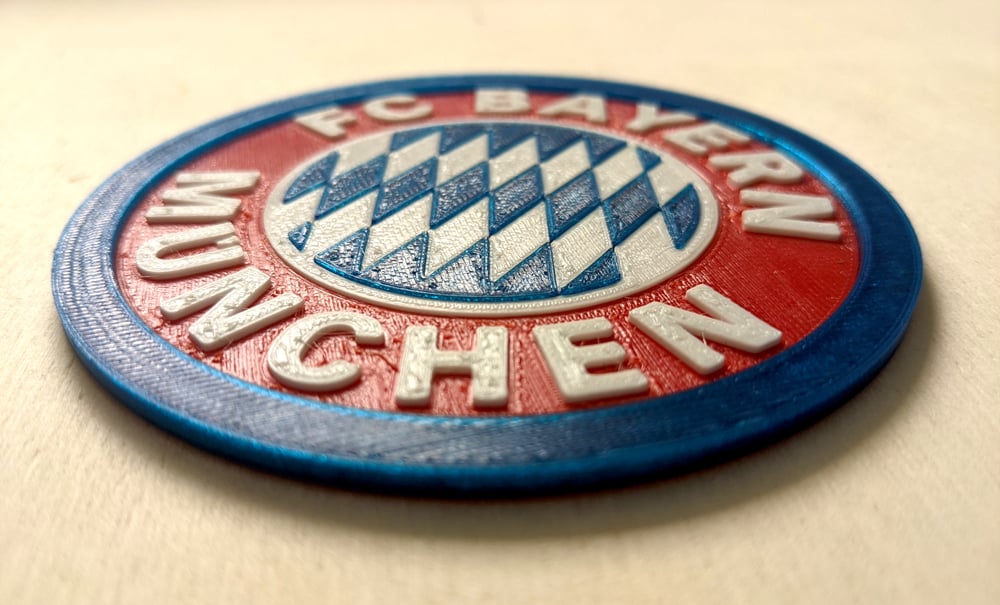 FC Bayern München Untersetzer / Coaster (Multimaterial)