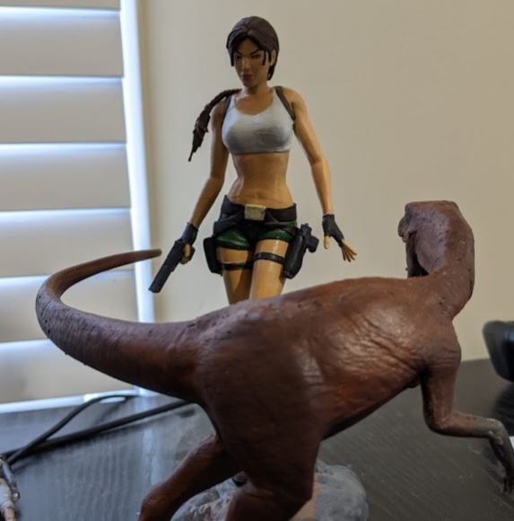 Lara Croft - Tomb Raider III - South Pacific - Raptor Standoff
