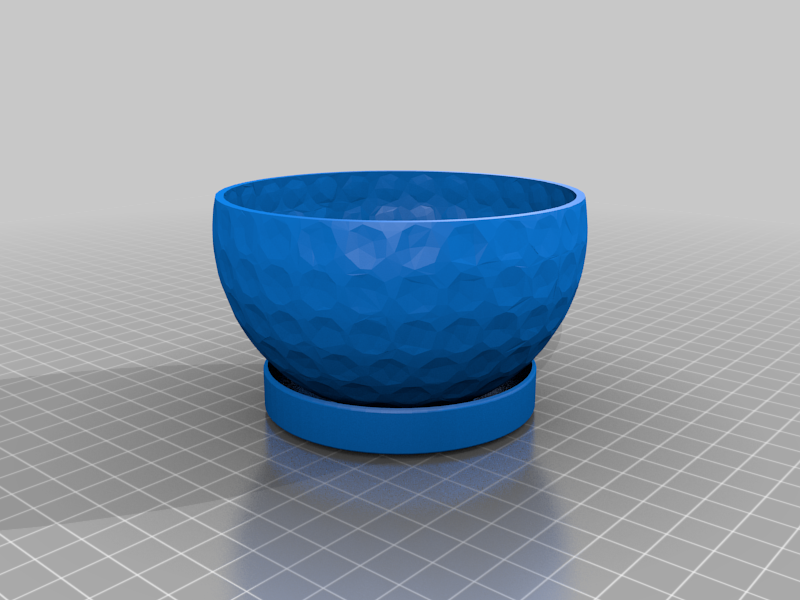 Golf ball pot with drainage