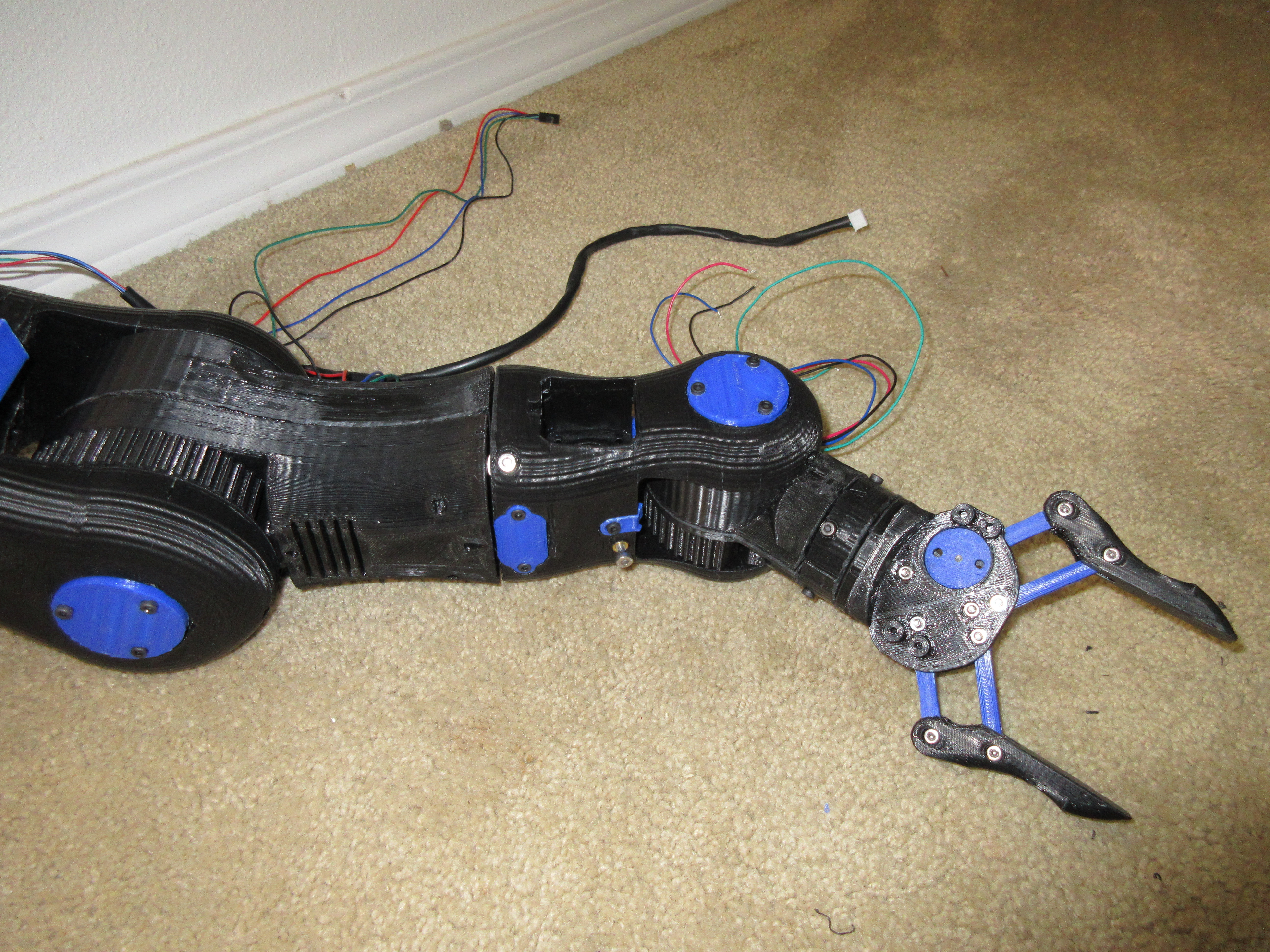 Axis 6 for Moveo Modified Robot Arm with Openbuilds universal mount Plate