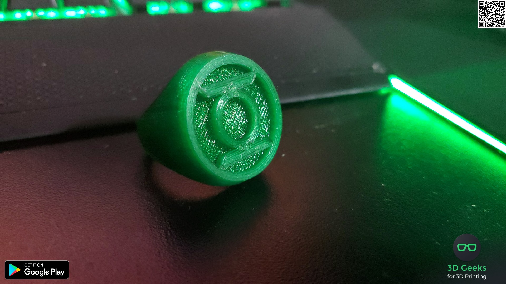 Download Makes Of Green Lantern Ring By Jdriscoll636 Thingiverse